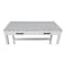 International Concepts Carson Solid Wood Desk with 2 Drawers - Chalk/White OF128-71 - alternate 2